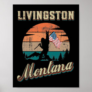 Livingston Montana Poster