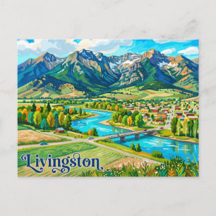 Livingston USA Briefkaart