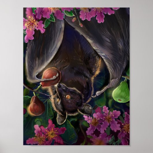 Livingstone Flying Fox Poster (Voorkant)