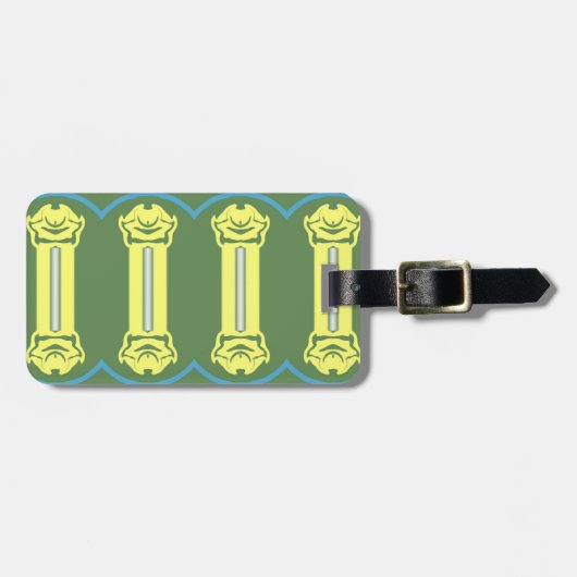 Livingstone Personalized Bagagelabel (Voorkant horizontaal)