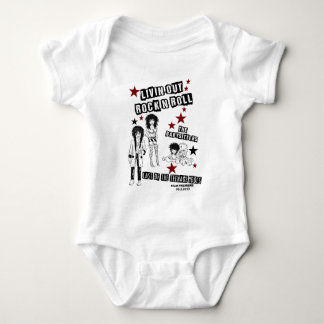 LIVIN'OUT ROCK'N'ROLL FILM PREMIERE MERCHANDISE ROMPER