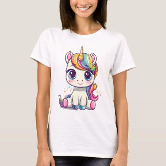 LIVIYA - Regenboog Eenhoorn T-shirt