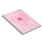 Liviys Cares Logo Notebook Notitieboek (Rechterzijde)
