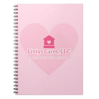Liviys Cares Logo Notebook Notitieboek