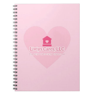 Liviys Cares Logo Notitieboek