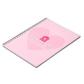 Liviy's Cares Logo Notitieboek (Linkerzijde)