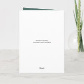 Livraison classique de Noël Carte de voeux pour ga (Dos)