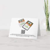 Livraison de drones Carte de voeux de Noël 2024 (Dos)