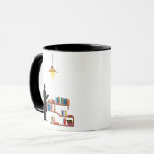 Livraison De La Librairie Cadeaux De Mug Pour Louv (Devant gauche)