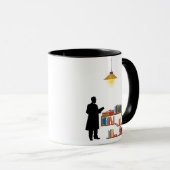 Livraison De La Librairie Cadeaux De Mug Pour Louv (Devant droit)