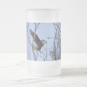 Livraison du dîner de poisson peint givré Mug