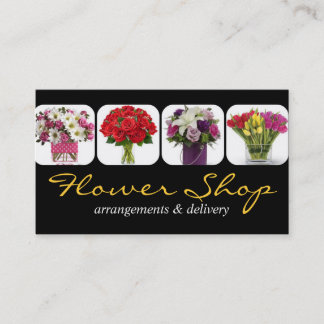 Livraison Flower Shop Florist Carte de visite