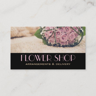 Livraison Flower Shop Florist Carte de visite