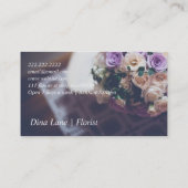 Livraison Flower Shop Florist Carte de visite (Dos)