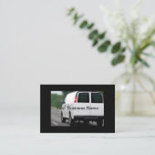 Livraison Ou Services À Domicile Cartes de visite (Debout devant)