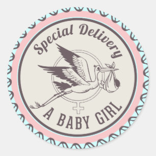 Livraison spéciale Baby Girl New Born Sticker