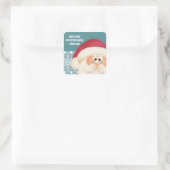 Livraison spéciale du Sticker de Noël du Pôle Nord (Sac)