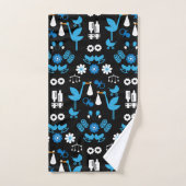 Livraison Twin Boy Stalk Blue (Serviette à main)