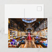 LIVRARIA LELLO BRIEFKAART (Voorkant / Achterkant)