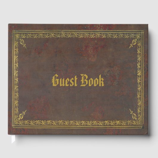 Livre antique Goth style livre d'or (Recto)
