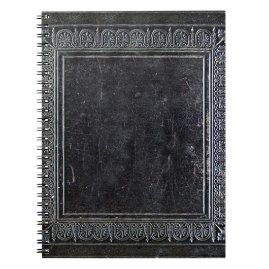 Livre Antique Noir Tombé (Devant)