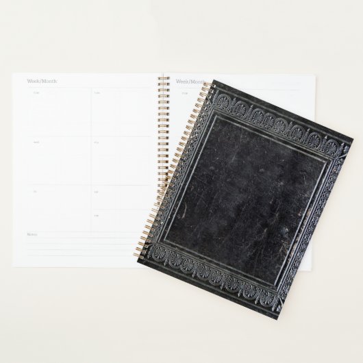 Livre Antique Noir Tombé (Devant avec enveloppe)