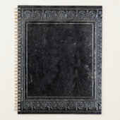 Livre Antique Noir Tombé (Devant)