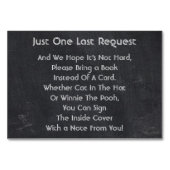 Livre au lieu de carte (Devant)