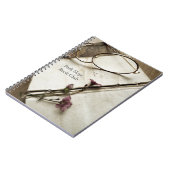 Livre avec de minuscules fleurs (Côté gauche)