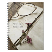 Livre avec de minuscules fleurs (Devant)