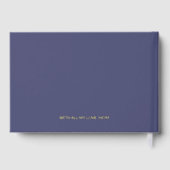 Livre Bébé Bleu Garder le script caché pour mère (Verso)