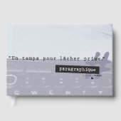 Livre blanc de paragraphes (Recto)