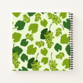 Livre blanc de recettes de raisins et de Feuilles  (Dos)