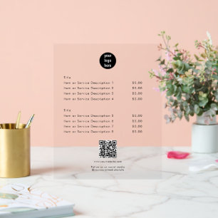 Livre blanc moderne QR Code Social Media