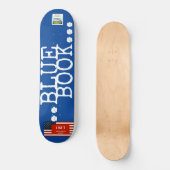 LIVRE BLEU Skateboard (Recto)