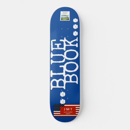 LIVRE BLEU Skateboard (Recto)