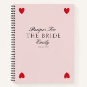 Livre cadeau de Fête des mariées de coeur rouge mo (Devant)