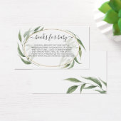 Livre-cadre Feuille de verdure Demande de Baby sho (Bureau)