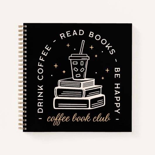 Livre café lecture citations sombre académique est (Devant)