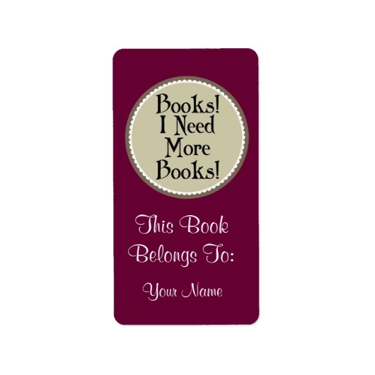 Livre Citation Lover Plaques Stickers Cadeau (Devant)