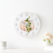 Livre Citrouille rose pâle Chic Grande horloge (Maison)