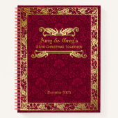 Livre classique Couverture Gold Foliage Crimson Da (Devant)