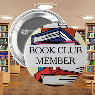 Livre club membre badge librairie lecteur livres a