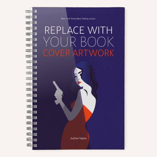 Livre Couverture Auteur Livre Lancement Carnet pro (Recto)