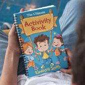 Livre d'activité pour enfants I Nom personnalisé C