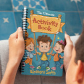 Livre d'activités pour enfants I Cahier à spirale 