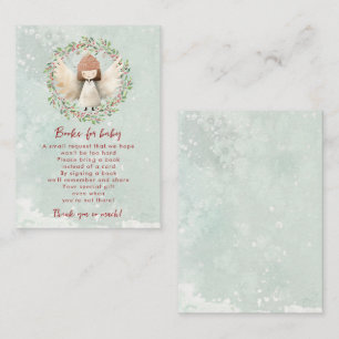 Livre d'anges de Noël pour carte de demande pour b
