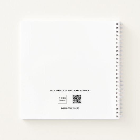 Livre d'anniversaire blanc noir script (Dos)