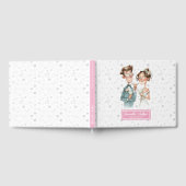 Livre d'aquarelle personnalisé Quirky Mariage (Complet)