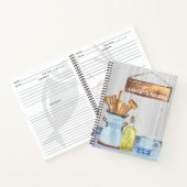 Livre d'Aquarelle Recettes Ustensiles Cuillère (Intérieur)